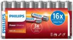 Philips Power alkáli AAA elemek, 16 db (Phil-LR03P16F/10)