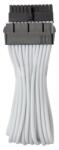 CableMod Cablu prelungitor CableMod Pro ModMesh 24-pin ATX, 30cm, White, CM-PCAB-24P-N30KW-3PW-R