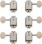 Gibson Deluxe White Button T Set Nickel Cheiță de chitară (PMMH-060)