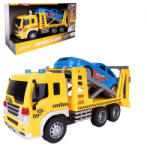 MalPlay Camion de transport auto cu masina de curse, 3 ani+ (143EC4)