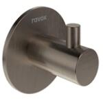 RAVAK Kona KN 111.20GB öntapadós törölközőakasztó, szálcsiszolt grafit (RAV-X07P1475)