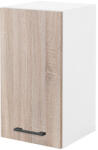 Leziter Praktik 30 felső szekrény 1 ajtós, fehér-sonoma tölgy (PR30F1AFHST) - geminiduo