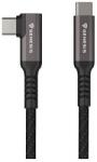 NATEC USB-C M/M 3.1 GEN 2 kábel 10GB/S PD60W VR fekete - 3m (NVC-2218)
