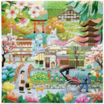 eeBoo PZT696 - Seasons in Kyoto - 1000 db-os puzzle (PZT696)