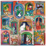 eeBoo PZTCIW - Cats in Windows - 1000 db-os puzzle (PZTCIW)