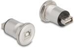 Delock USB 2.0 A-típusú B-típusú beépített anya alumínium (88194) (88194) (88194)