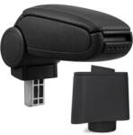 Pro. tec VW POLO 5 (6R) cotieră - adaptor din plastic, negru, piele ecologică
