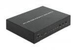 DELOCK 11488 Multiview 4-in-1 USB2.0 HDMI KVM switch fekete 1920x1080@60Hz (11488)