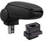 Pro. tec VW BORA könyöktámasz - műanyag adapter, fekete, öko-bőr