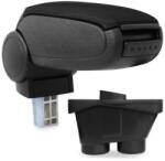 Pro. tec Peugeot 208 könyöktámasz, fekete, textilborítás