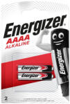 Energizer LR61/2 25A Alkaline 1, 5V tartós AAAA mikro elem (Energizer-LR61-2BP)