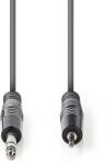 Nedis JACK - JACK Sztereó audiokábel 3m (6.35mm jack apa - 3.5mm jack apa) Szürke (COTH23205GY30) (COTH23205GY30)