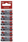 Qtek Extra Power LR03/12 Alkaline 1, 5V tartós AAA mikro elem (QTEC-LR03-12)