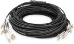 ASSMANN DK-2433CUE50BK-BBB Üvegszál LWL Csatlakozókábel [12x LC/UPC dugó - 12x LC/UPC dugó] 50/125 Multimode OM4 150 m (DK-2433CUE50BK-BBB) (DK-2433CUE50BK-BBB)