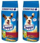 Chappi 2x13, 5кг - суха храна за кучета с говеждо месо, птиче месо и зеленчуци