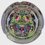 Monkey King üveg hamutartó - Merész, képregényes szörnyarc mintával, Ø 10 cm (A-133014-6)