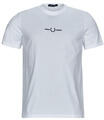 Fred Perry Rövid ujjú pólók EMBROIDERED T-SHIRT Fehér EU XL