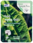 3W Clinic Fresh Green Tea Mask Sheet - Hidratáló Arcmaszk 23ml/1db