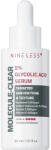 NINE LESS Molecule-Clear 5% Glycolic Acid Serum - Szérum-Peeling a Bőr Textúrájának Javítására 30ml