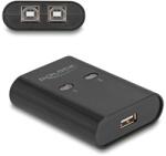 DELOCK USB 2.0 kapcsoló 2 PC - 1 eszköz (11503) (11503) (11503)