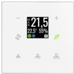 ELKO EP Hungary ELKOEP GRT3-70W Érintőgombos üvegtermosztát (fehér, szögletes) (9153)