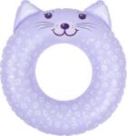 Swim Essentials Felfújható kerék Lila Leopárd 55 cm (SE-2023SE499)