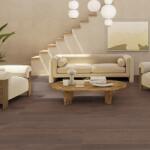 Tarkett Parchet lemn triplustratificat stejar Step Oak Baron Brown 1200x164x14 mm