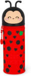  Legami szilikon hengertolltartó 2: 1 (18, 5x6, 3 cm) katica KAWAII STATIONERY (6) (KA0024)