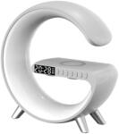 Beline Multifunkcionális lámpa MajesticLine ébresztőórával és Bluetooth speakerrel fehér (ML-SL-01)