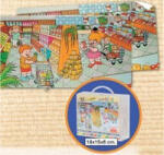 AKROS A szupermarketben fa puzzle (50304)