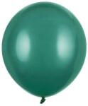 Partydeco Strong 17" (43cm-es) léggömb, Bottle green, zöld (LUFI140932)