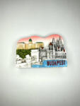  Budapest Panoráma - Kerámia Hűtőmágnes (8901680)