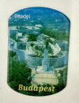  Budapest - Citadella panoráma hűtőmágnes (lap2)