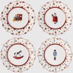 Villeroy & Boch V&B Toy's Delight Anniversary desszertes-reggelizőtányér szett 4személyes 4részes (14-8585-8815)