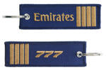  Emirates B-777 "captain" kulcstartó