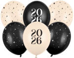  Újévi 2026 pasztell party léggömb készlet 30 cm, 6 db (SB14P-361-000-6)