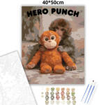  Együtt erősebbek vagyunk - Punch - számfestő készlet - 80×100 cm (Keret nélkül)