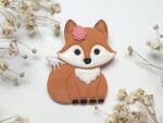 Atellier Wearable Art Broșă mărțișor Vulpiță