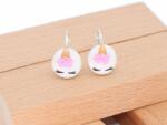 Atellier Wearable Art Cercei Magic Unicorn - Argint placat cu rodiu