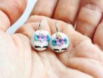 Atellier Wearable Art Cercei Happy Unicorn - Argint placat cu rodiu