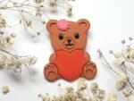 Atellier Wearable Art Broșă mărțișor Ursuleț