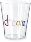 Bizzotto Set 6 pahare sticla multicolora Dream Ø9x10, 5h (0200401) Pahar