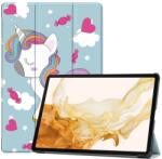  Nyomtatás intelligens záró tok Samsung Galaxy Tab S9+/Tab S10+ - egyszarvúhoz (660203821F)