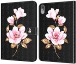  Patte záró tok Lenovo Tab P11 Pro-hoz - rózsaszín virág (101804701J)