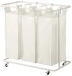 5five Simple Smart Cos rufe Linea, metal, textil, 3 x 47.7 litri, 79 x D. 44.8 x H. 79.4 cm