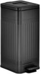 5five Cos Gunoi Nova Black, metal, cu pedala, 35 x D. 27 x H. 58 cm Cos de gunoi