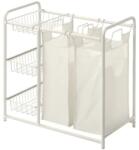 5five Simple Smart Cos rufe Elex, metal, textil, 2x45 litri, 75 x D. 41.2 x H. 78.7 cm