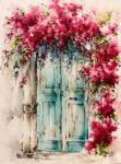 Casa Deco Logistics PICTURA IN ULEI Belu Tatiana - FLORAL - BT-1015