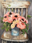Casa Deco Logistics PICTURA IN ULEI Belu Tatiana - FLORAL - BT-1019