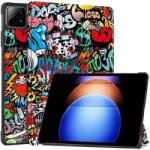  Patte intelligens záró tok Xiaomi Pad 6S Pro tablethez - graffiti (660205393B)